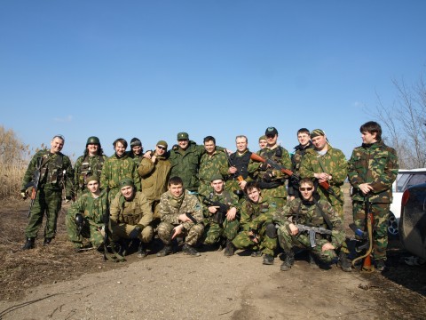 Групповой снимок с дня Защитника Отечества